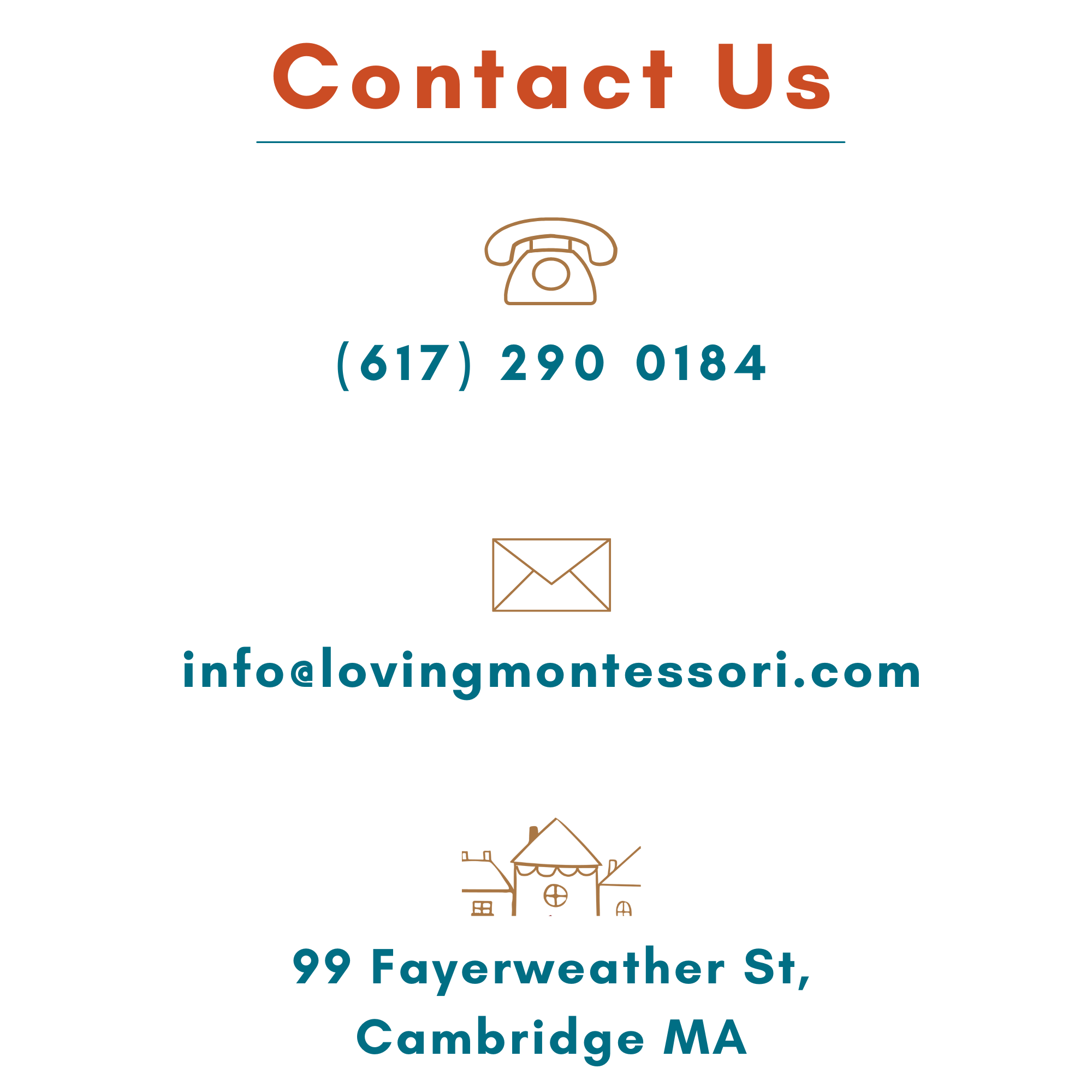 Contact Us Loving Montessori-